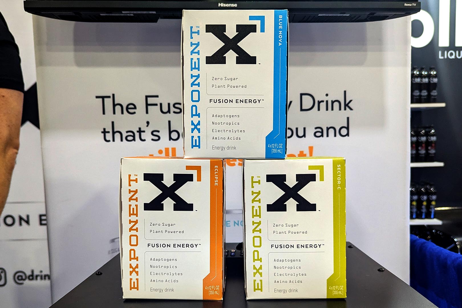Exponent Fusion Energy Drink At Nacs