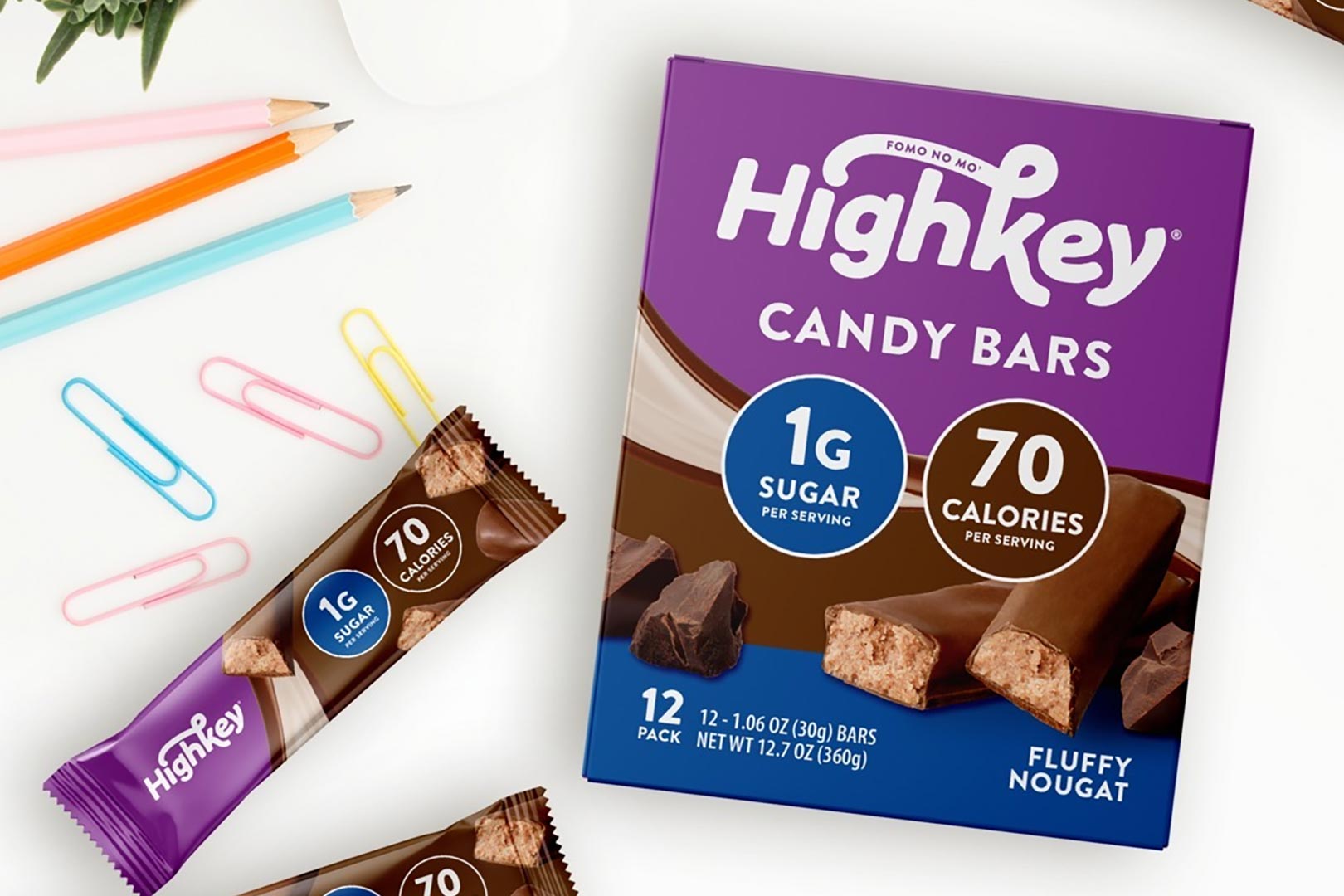 Fluffy Nougat Highky Candy Bars