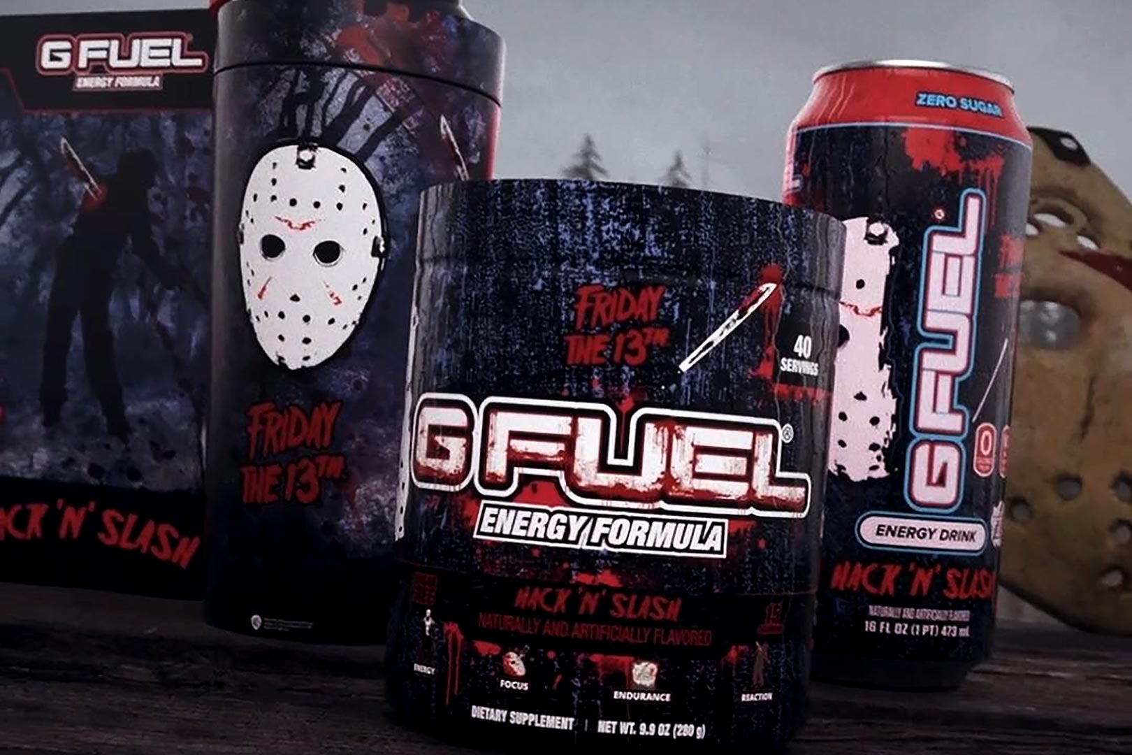 G Fuel Halloween Horror Film Flavors For Energy Formula