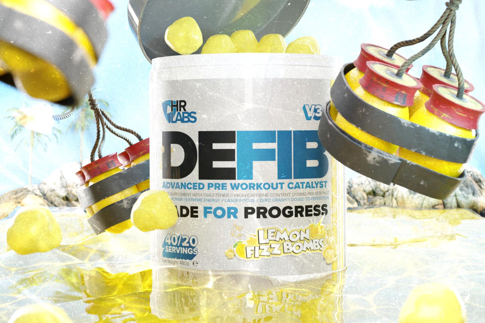 Hr Labs Lemon Fizz Defib