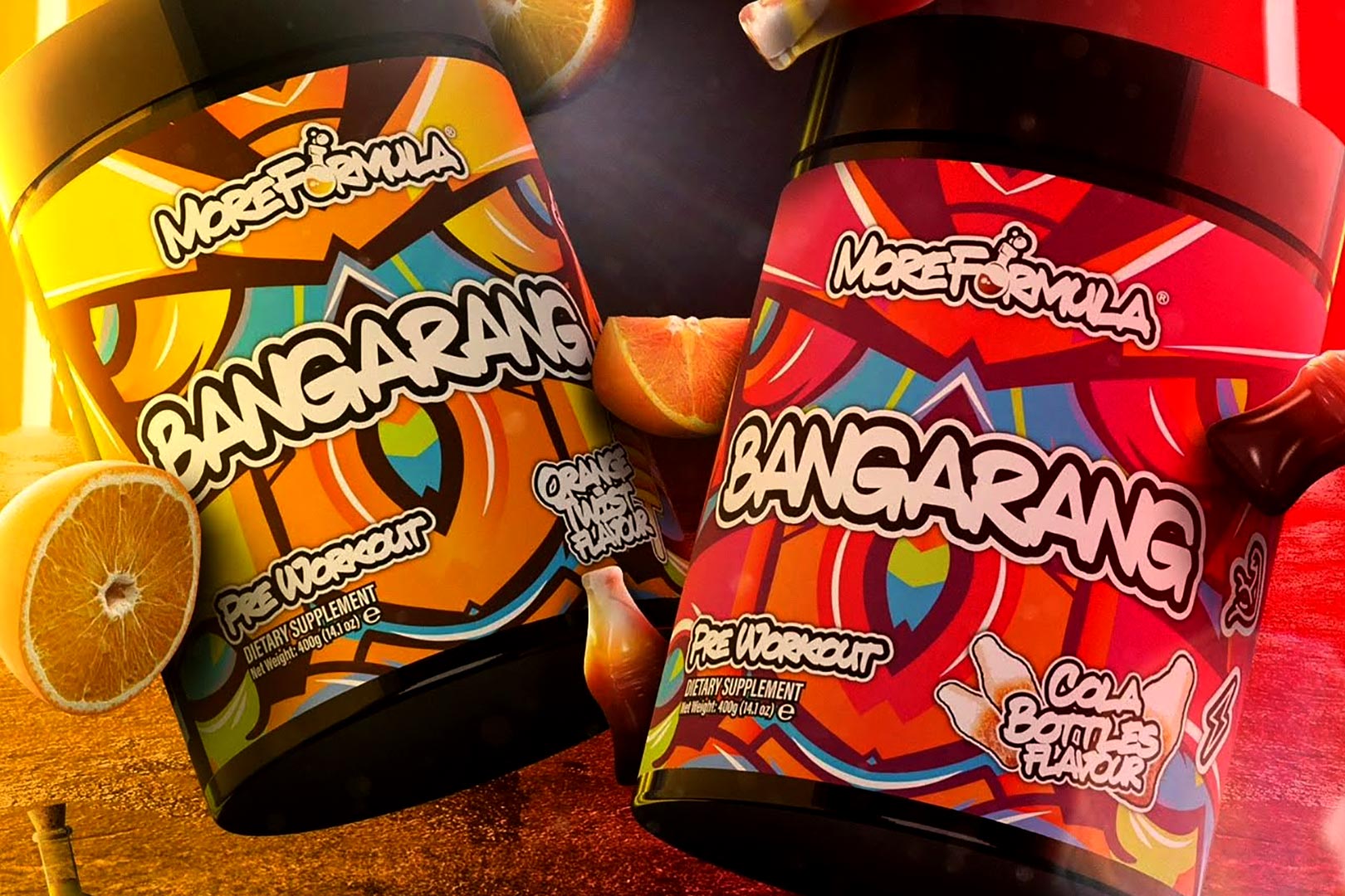 More Formula Revamps Bangarang Pre Workout