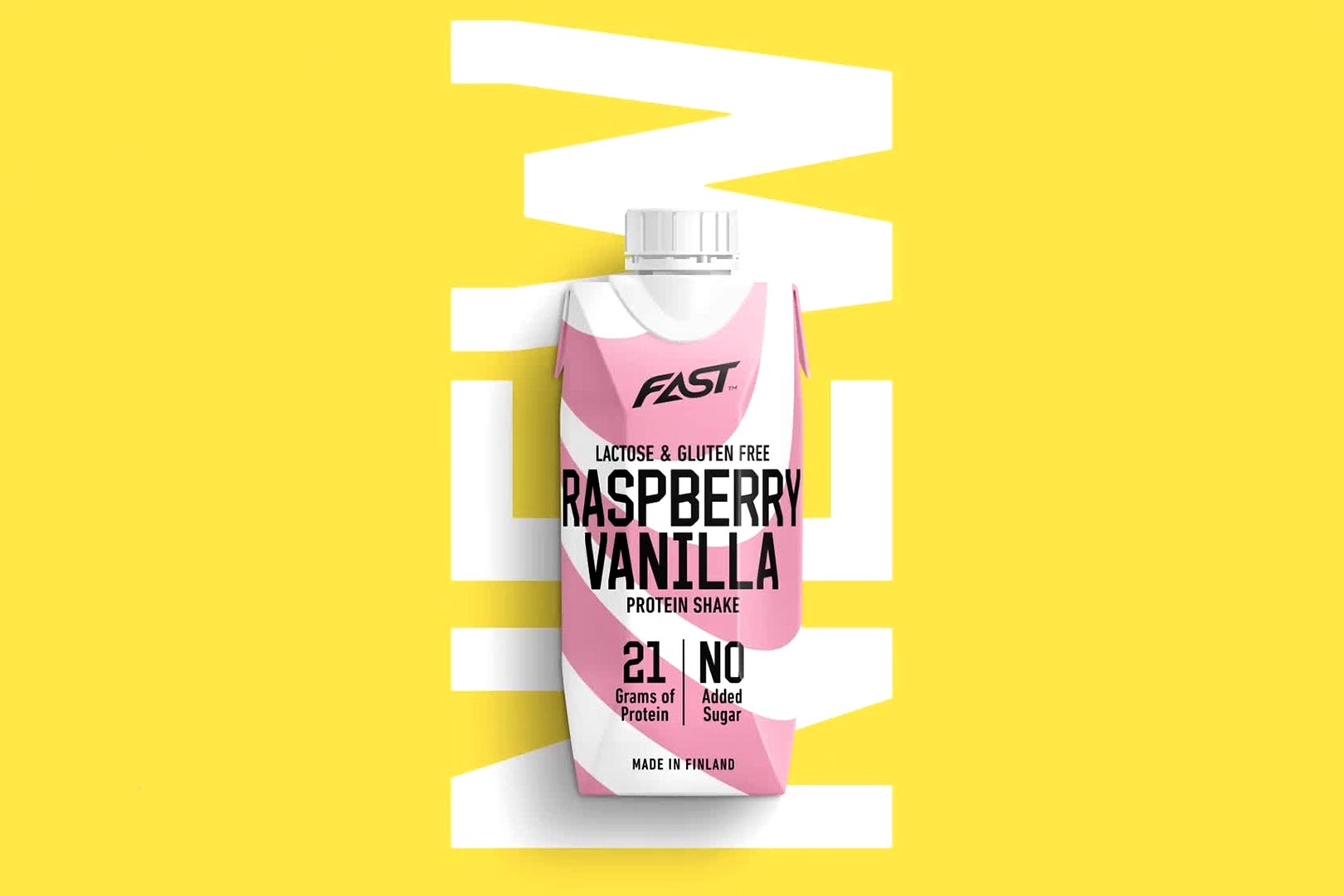 Raspberry Vanilla Fast Shake
