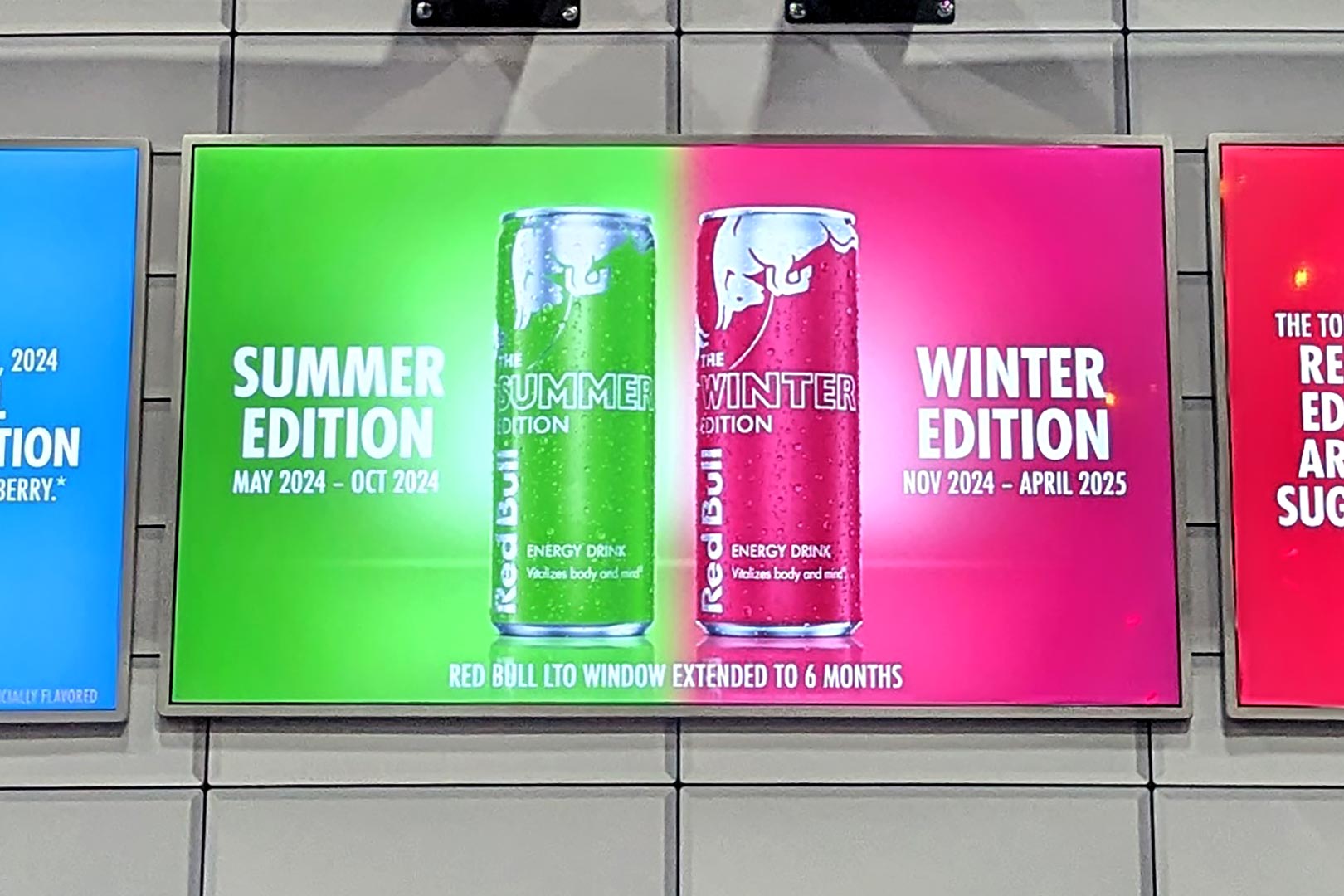 Red Bull Summer And Winter Edition Extensions