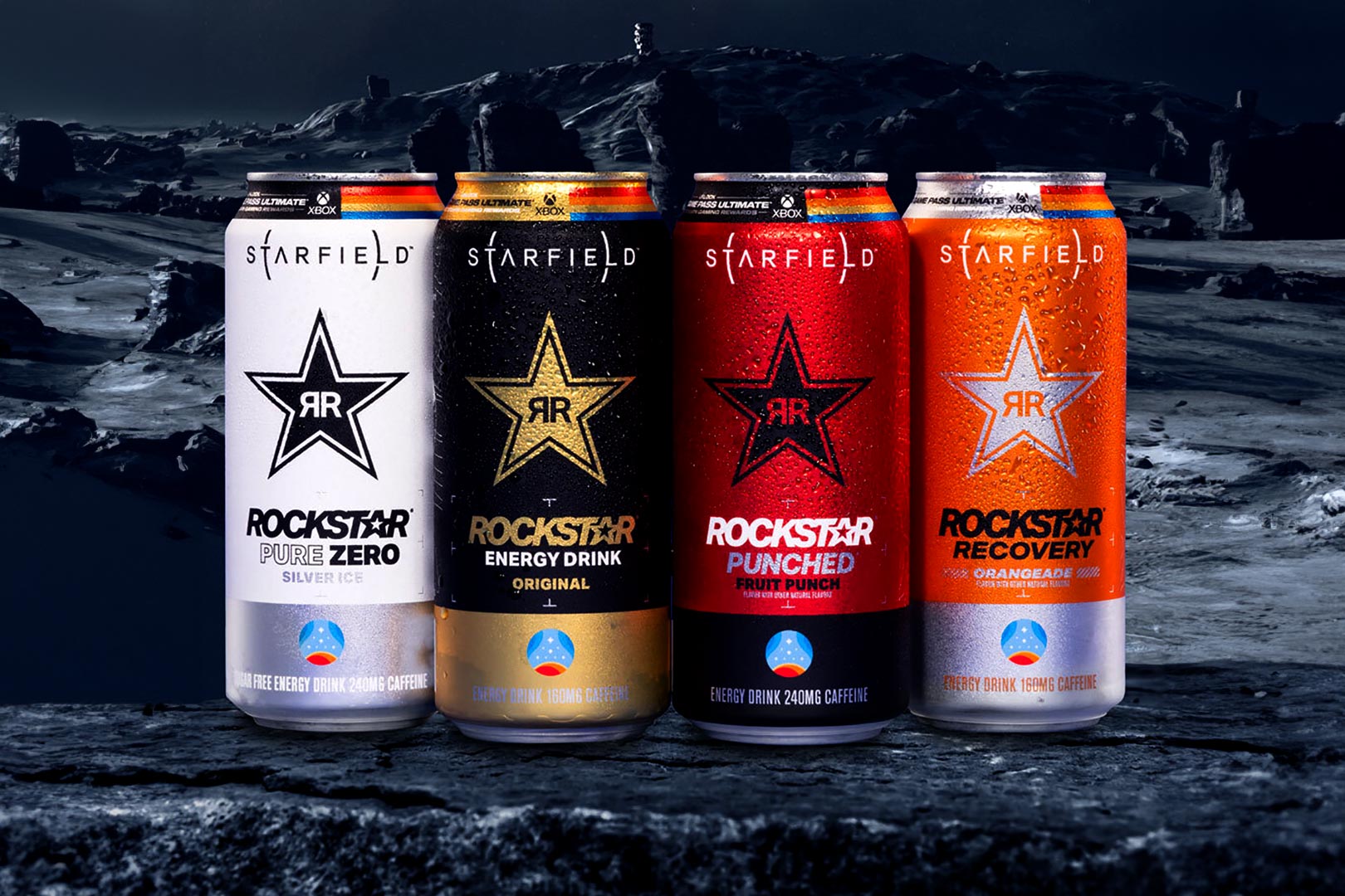 Rockstar Energy Drink, Variety Pack 12 Ea, Energy