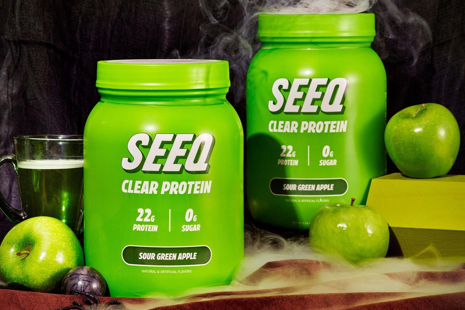 Sour Green Apple Seeq Clear Protein