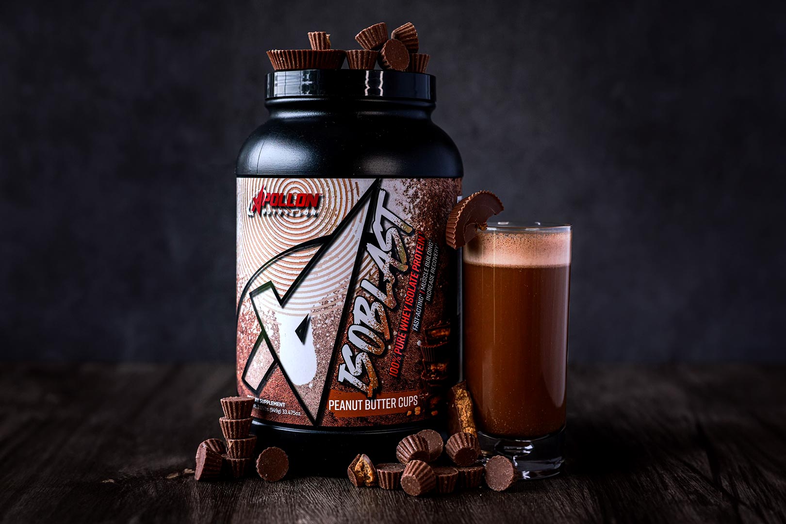 Apollon Nutrition Peanut Butter Cups Isoblast