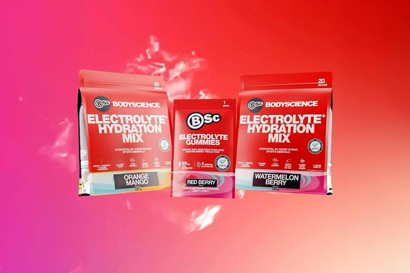 Body Science Electrolyte Hydration Mix And Electrolyte Gummies