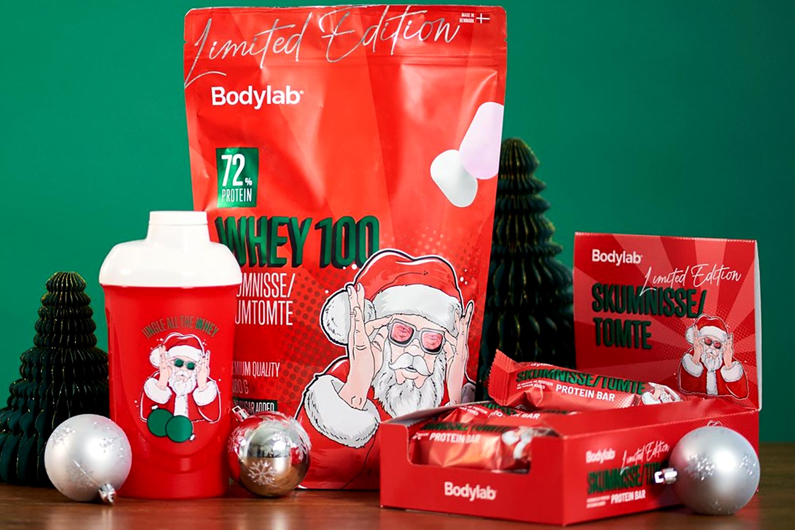 Bodylab Skumnisse Protein Bar And Whey 100