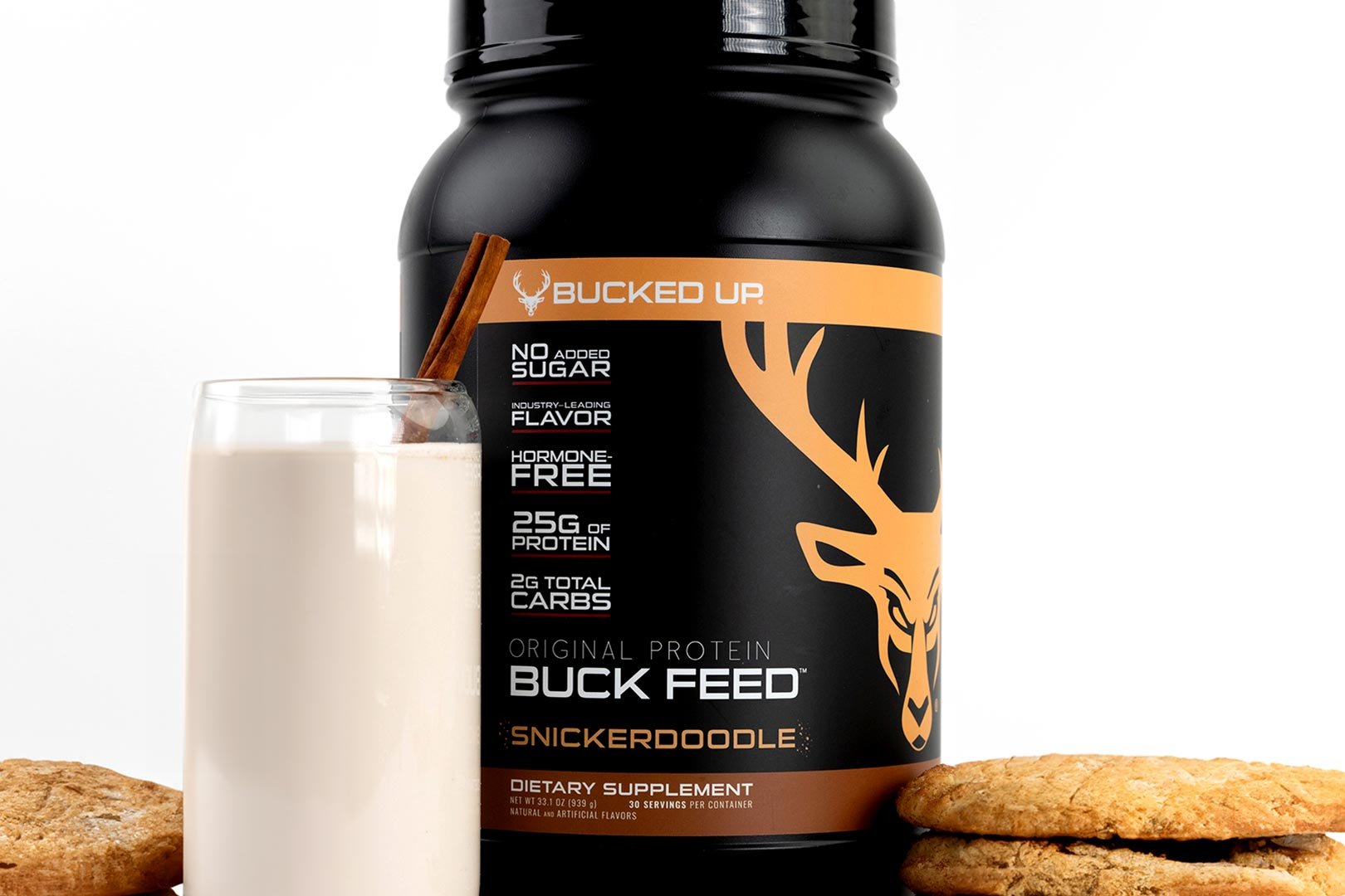 Bucked Up Snickerdoodle Buck Feed Protein Powder