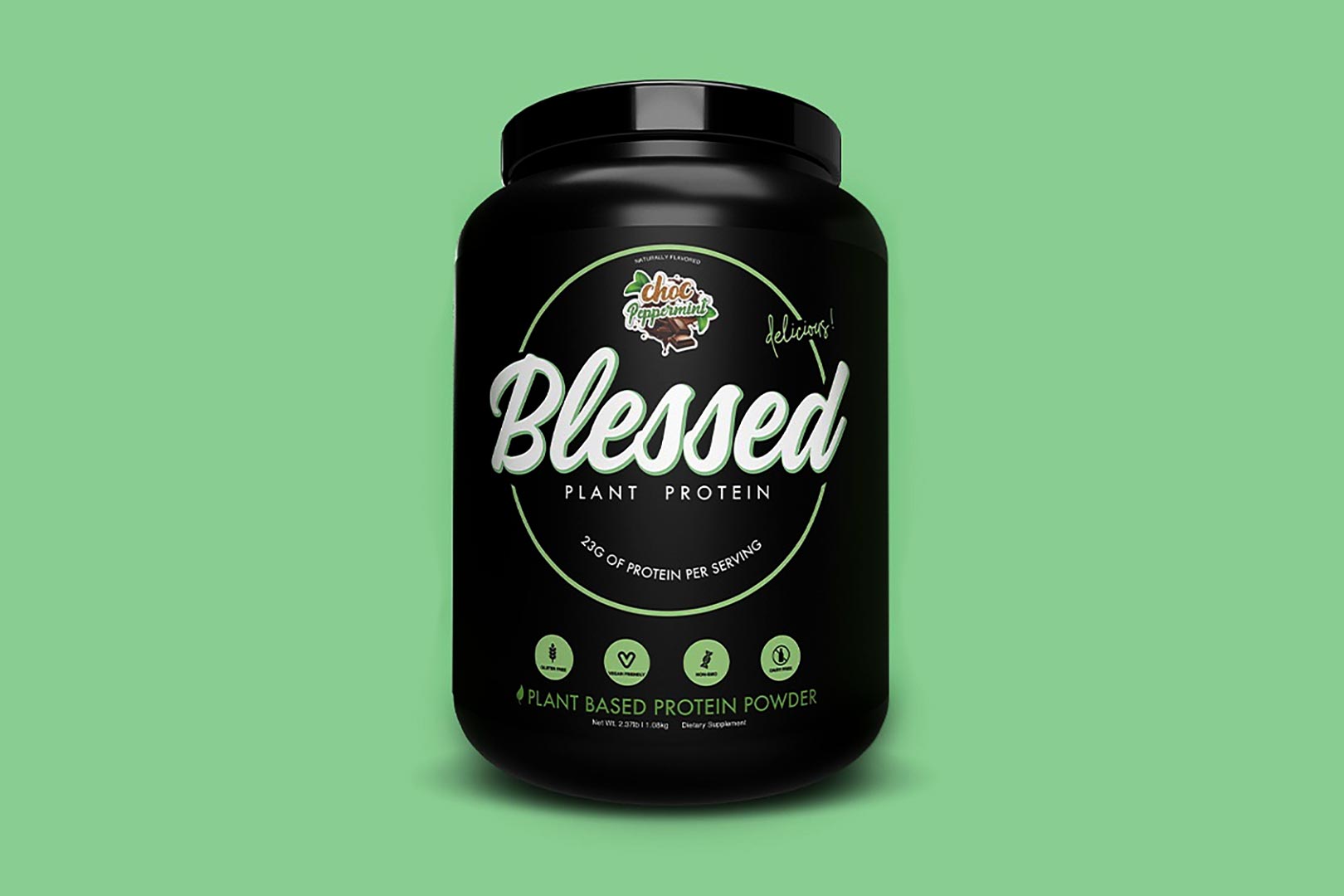 Chocolate Peppermint Blessed Plant Protein