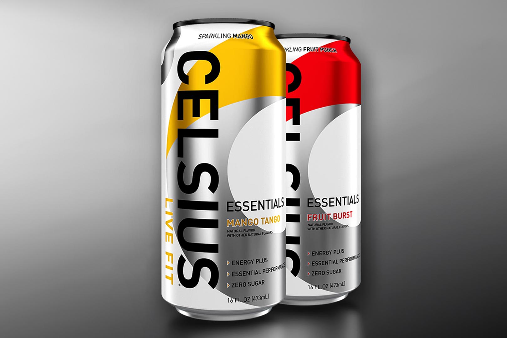 Fruit Burst And Mango Tango Celsius Essentials Energy Drink