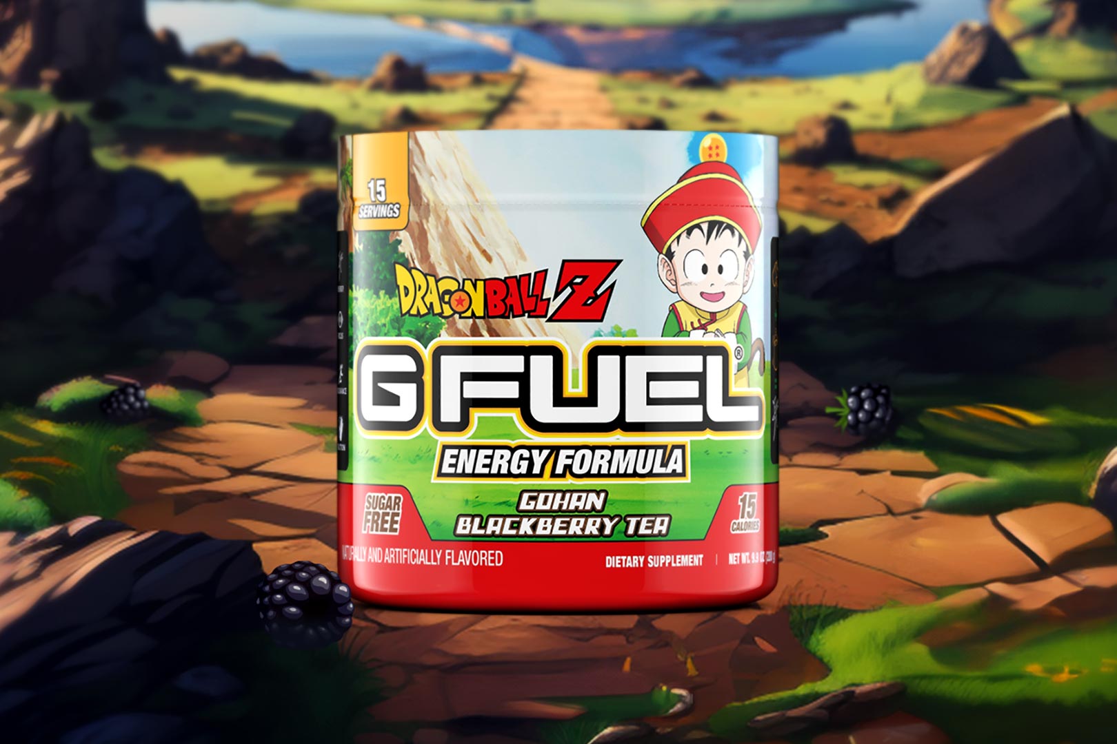 G Fuel and Dragon Ball Z's special edition gaming supplements