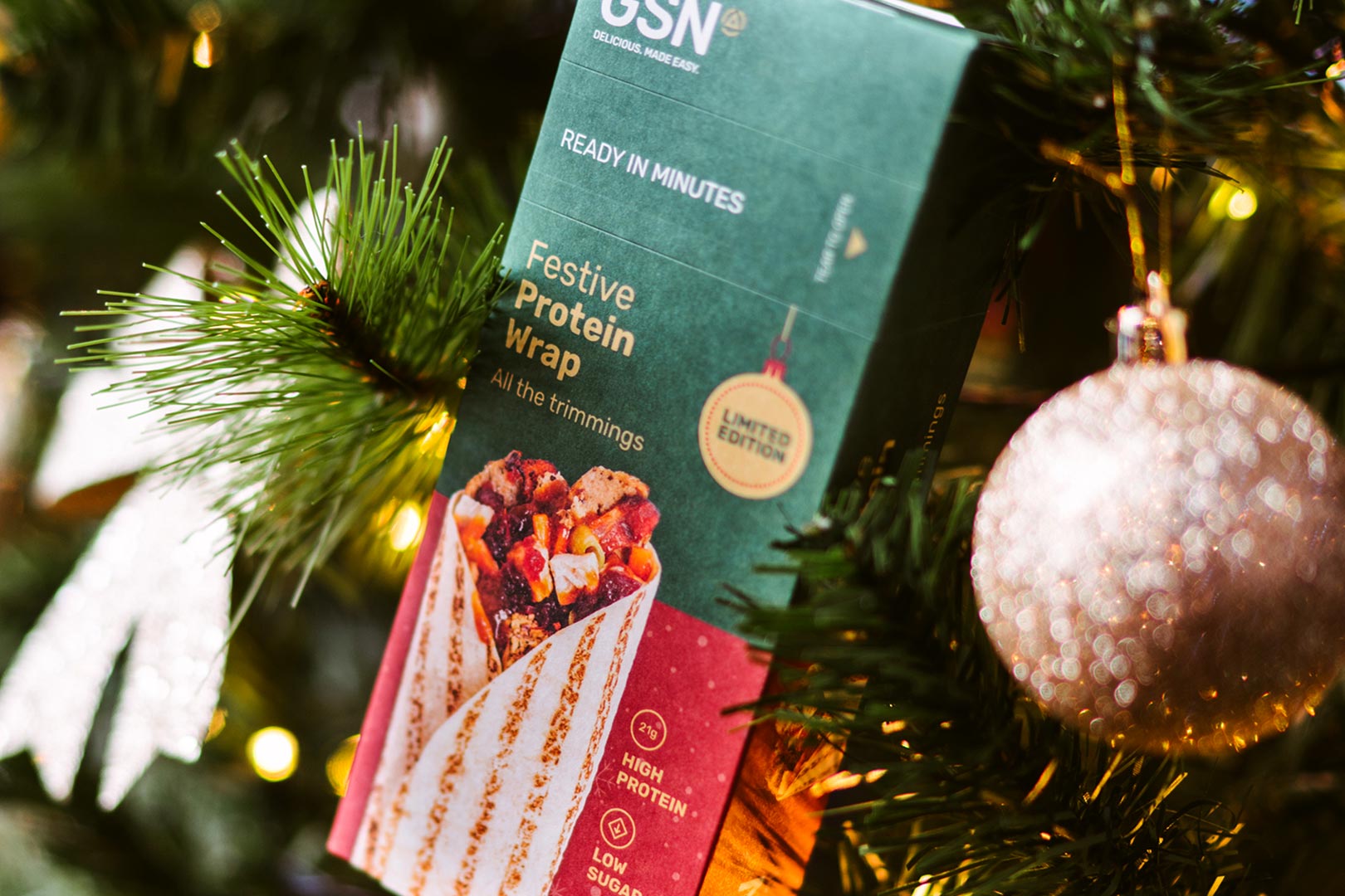 Gold Standard Nutrition Festive Protein Wrap