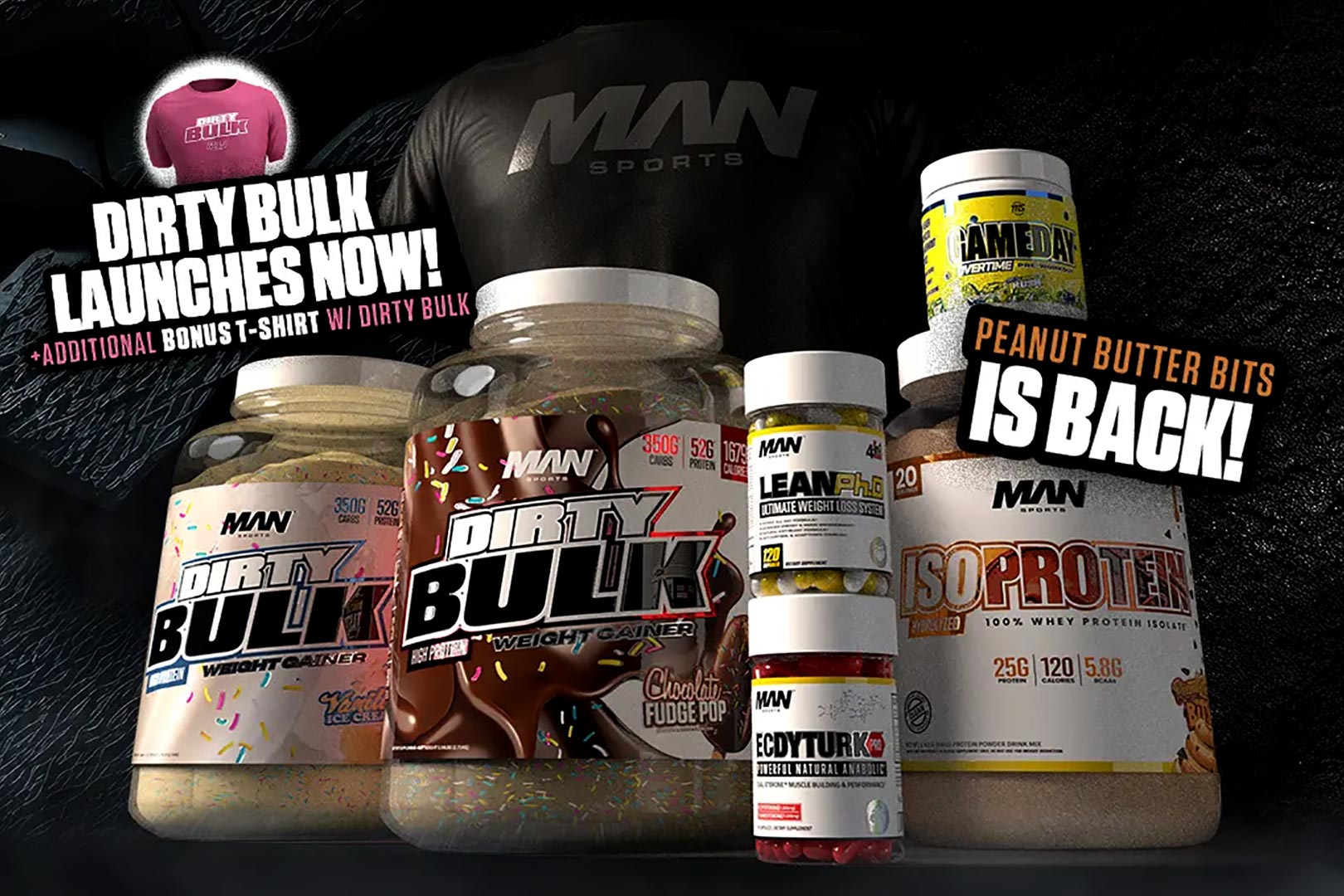 Man Sports Dirty Bulk Launches For Black Friday