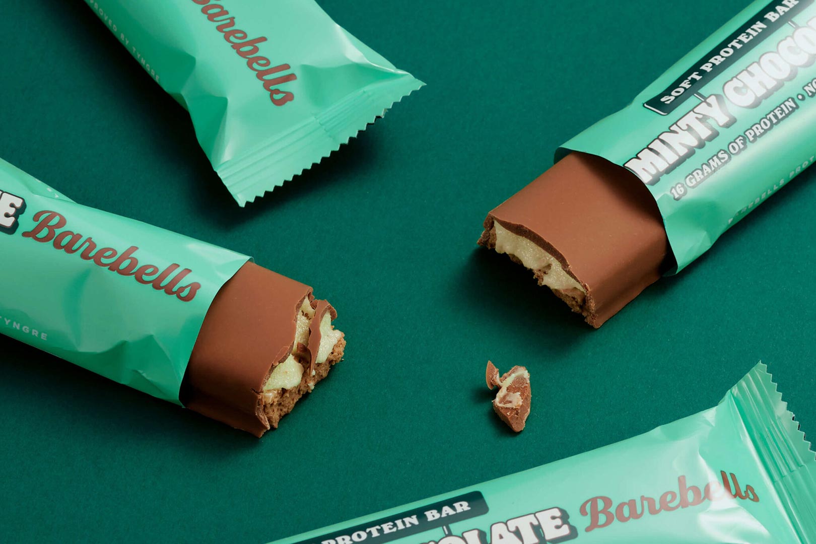 Minty Chocolate Barebells Soft Protein Bar