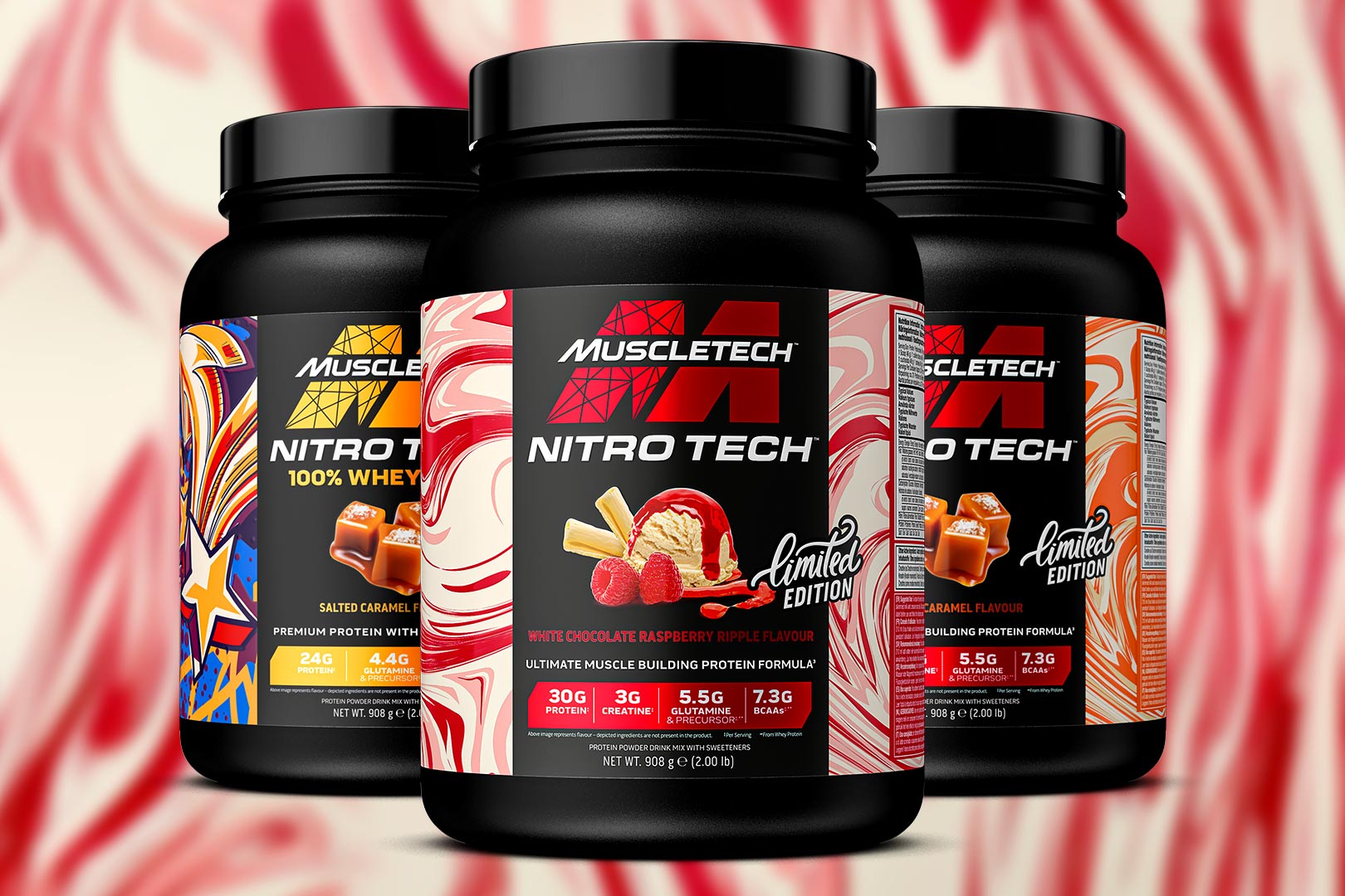 Muscletech Euro Edition Nitro Tech Flavors