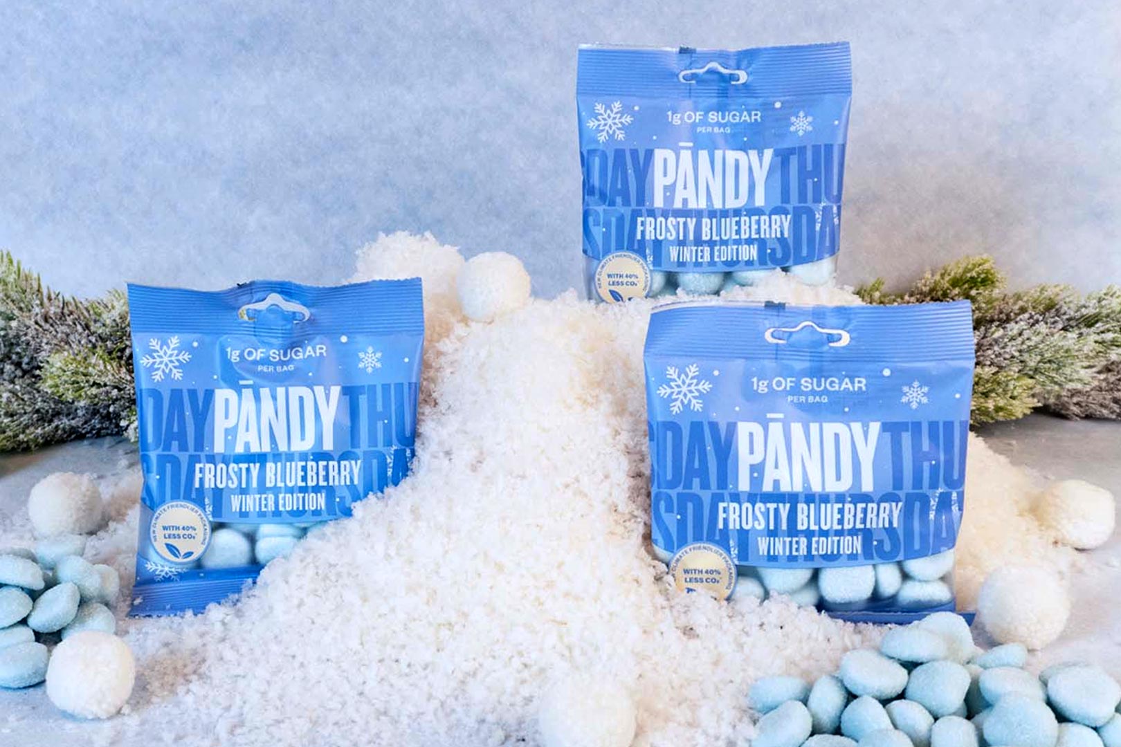 Pandy Frosty Blueberry Candy