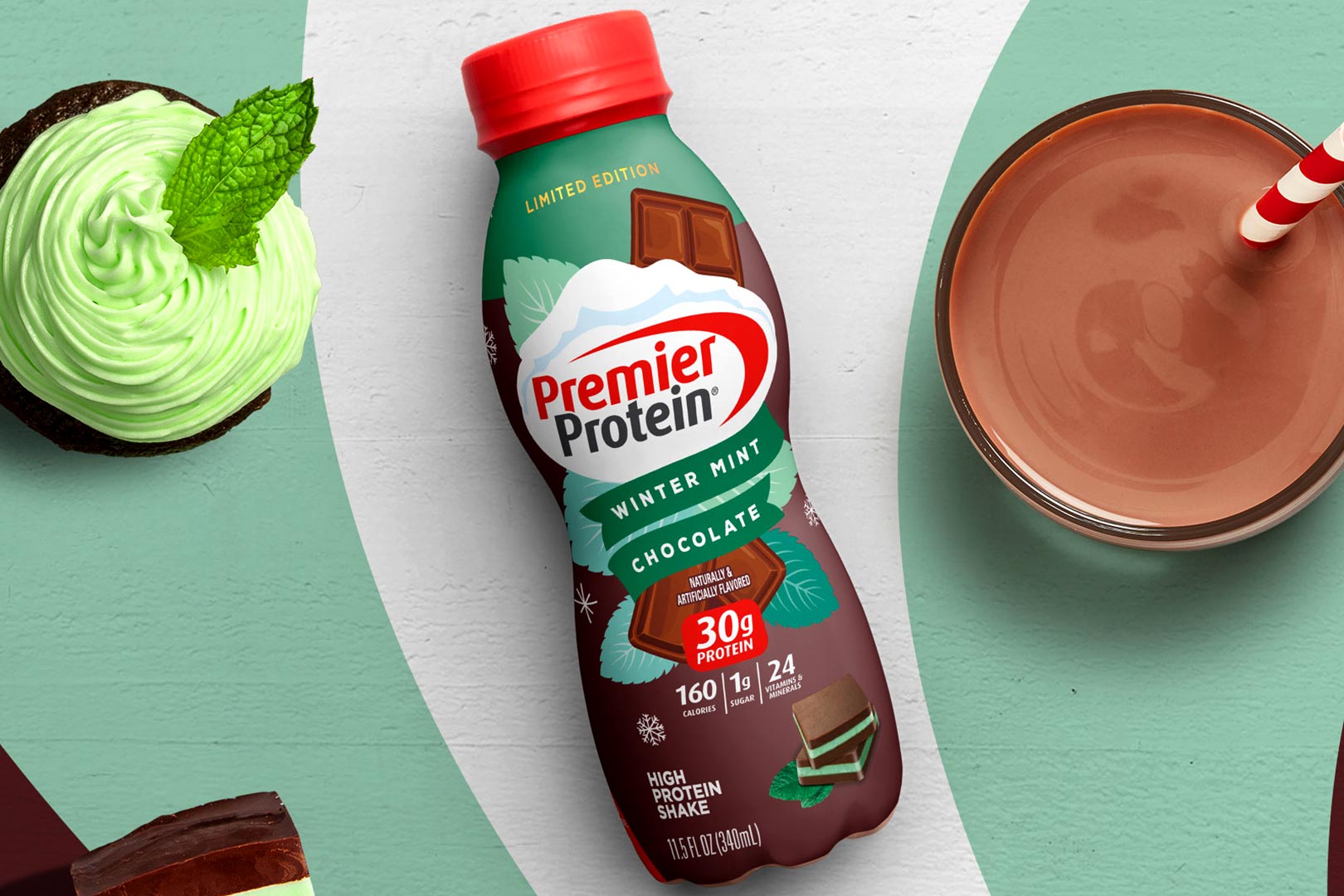 Premier Protein Winter Mint Chocolate Back For 2023