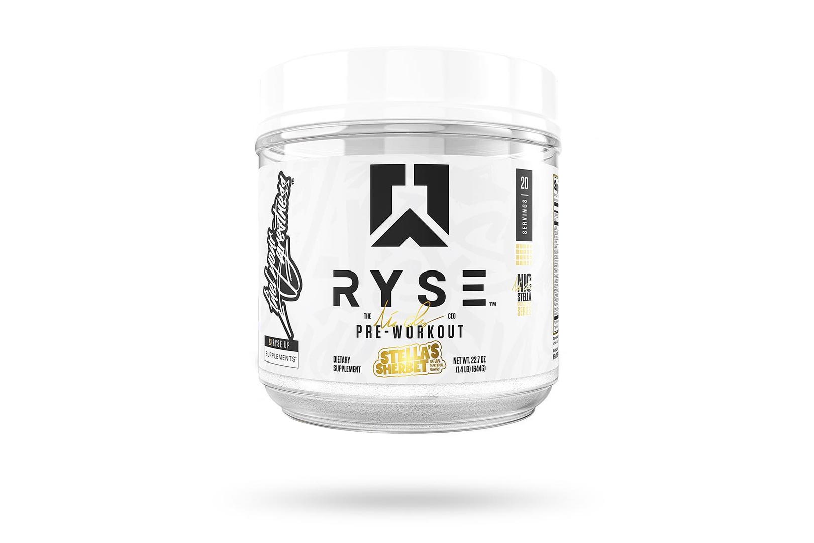 RYSE CEO Pre-Workout jam-packed with 12 premium ingredients