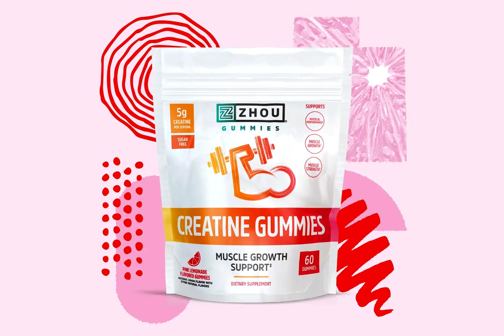 Zhou Nutrition Creatine Gummies