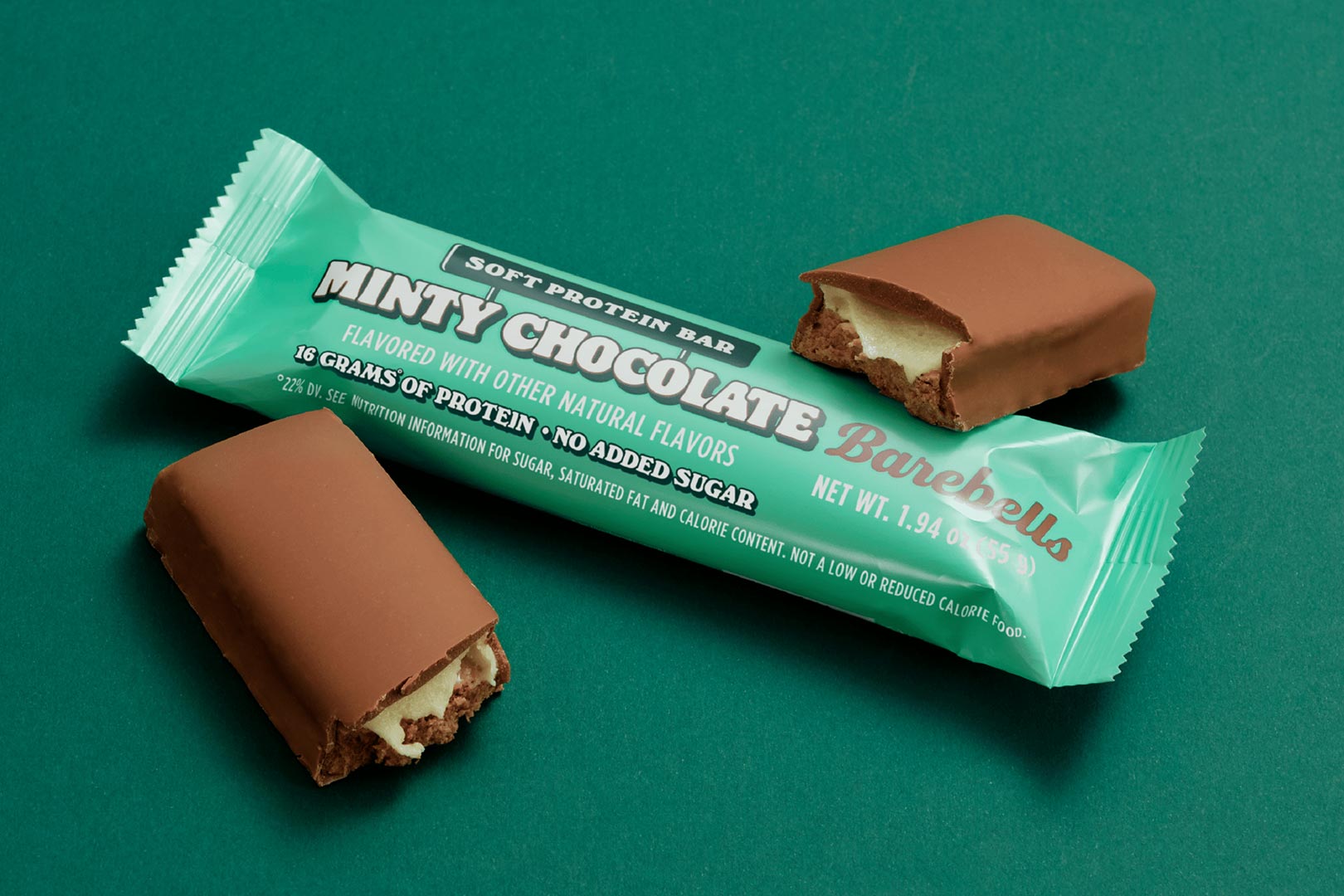 Minty Chocolate Barebells Soft Protein Bar launches in America