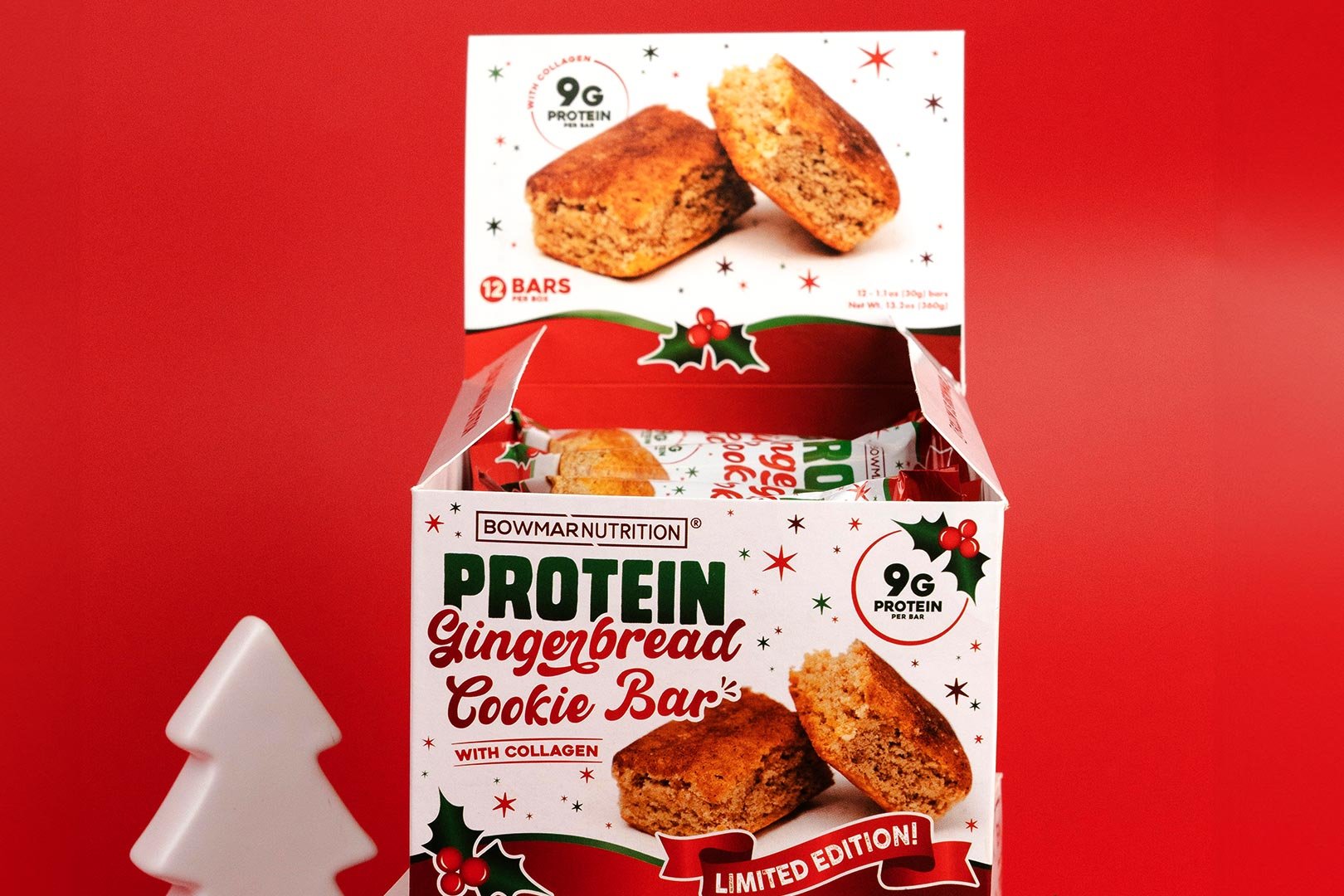 Bowmar Protein Gingerbread Cookie Bar