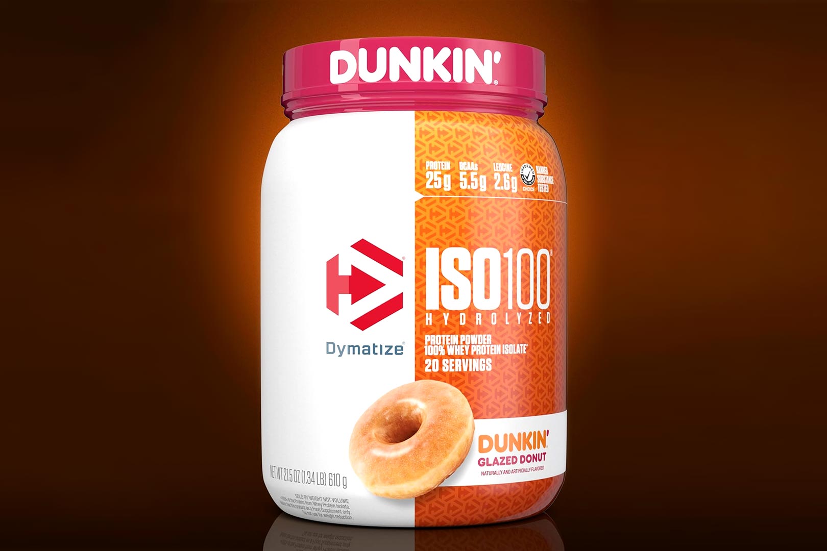 Dymatize Dunkin Donuts Glazed Donut Iso100