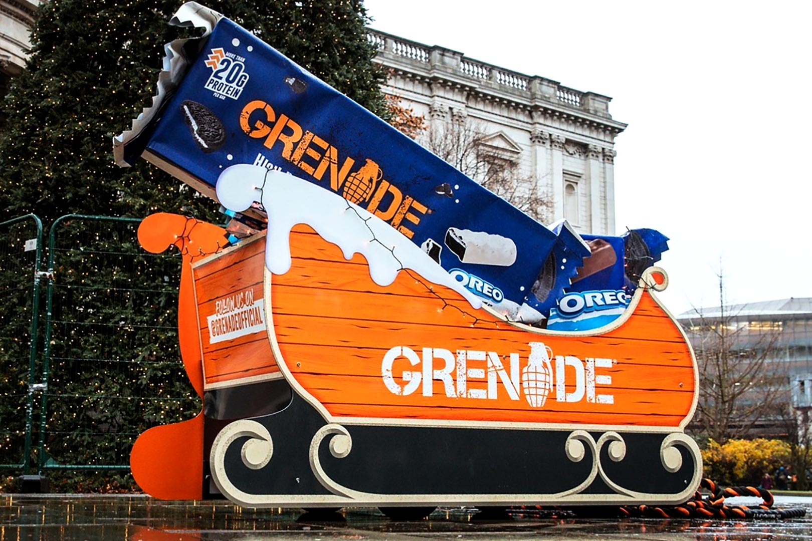 Grenade London Sleigh Giveaway