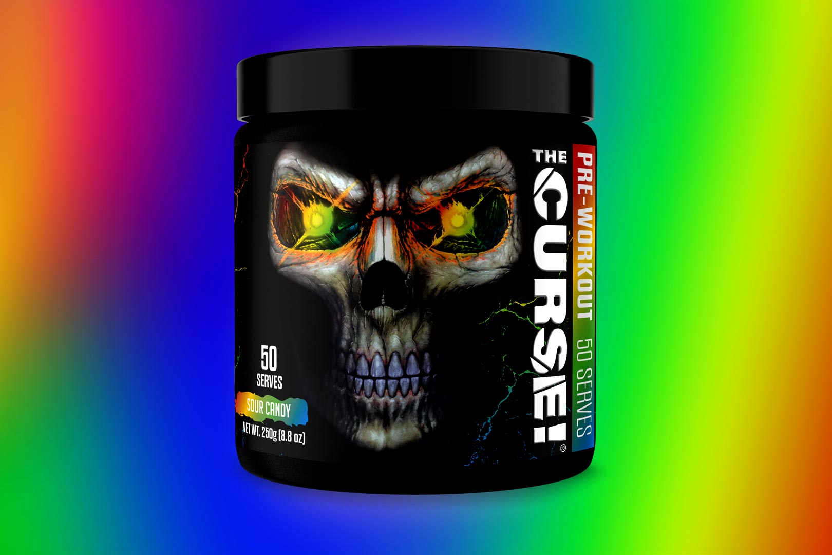 JNX Sports The Curse! Skull Shaker - Black