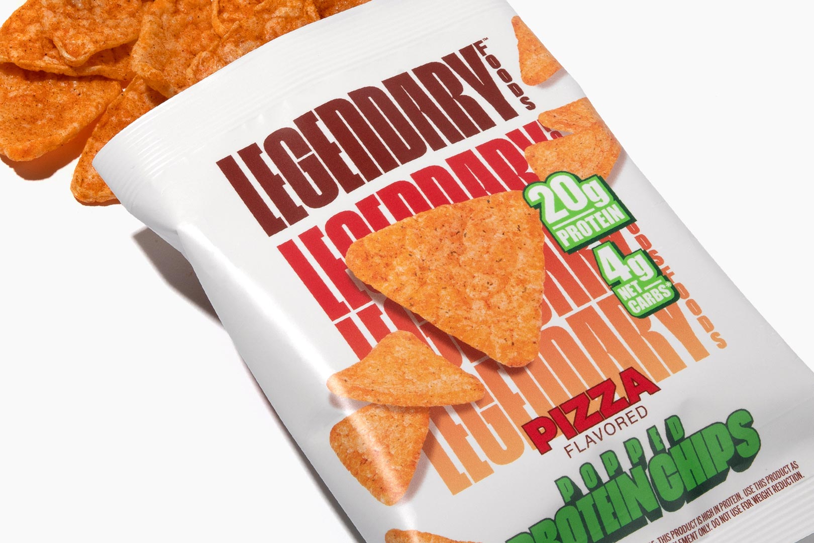 Legendary Foods Pizza Popped Protein Chips