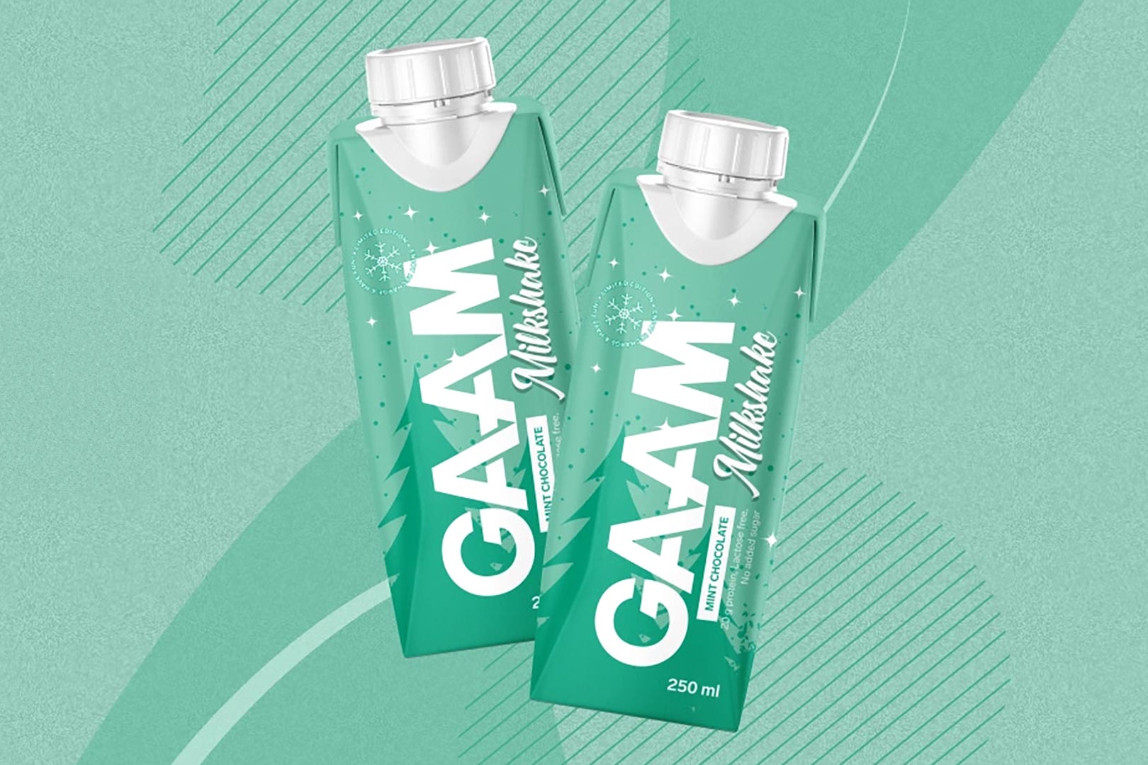 GAAM Nutrition's limited-time Mint Chocolate GAAM Milkshake