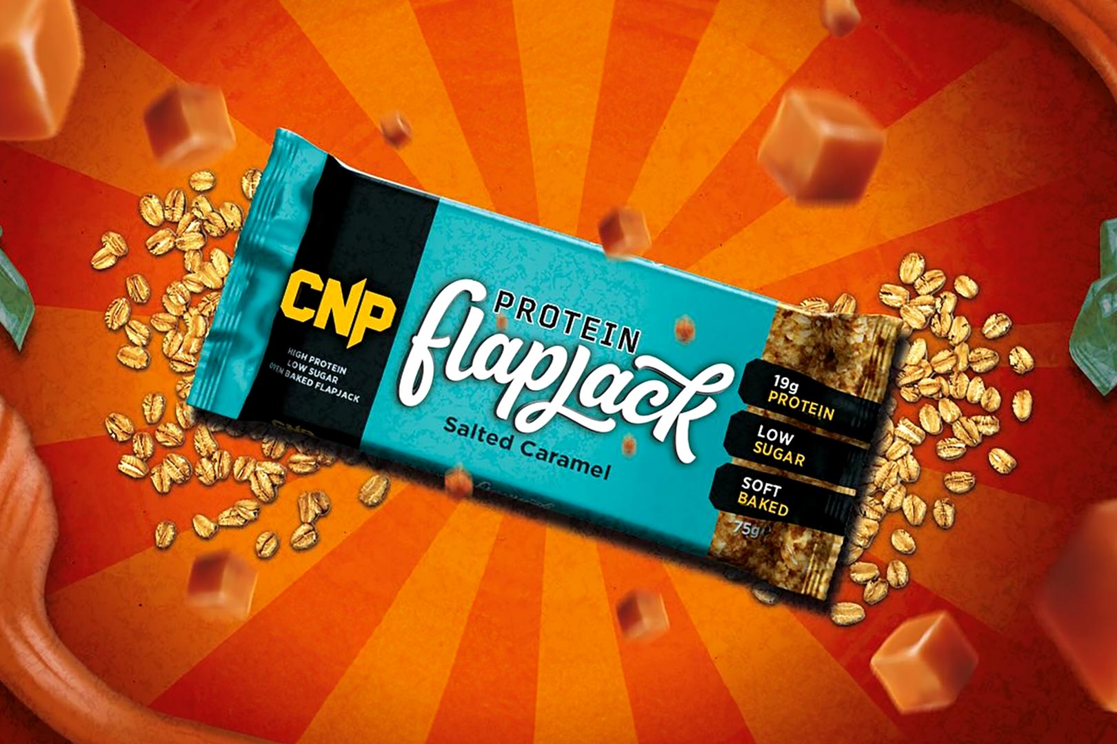 Salted Caramel Cnp Protein Flapjack