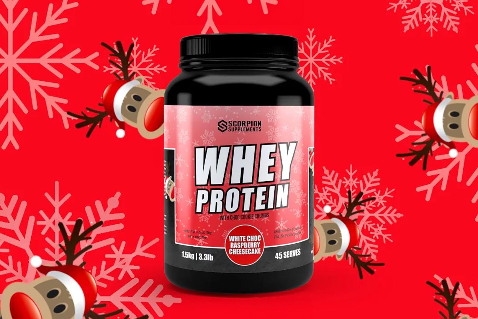 Scorpion White Chocolate Raspberry And Gingerbread Protein