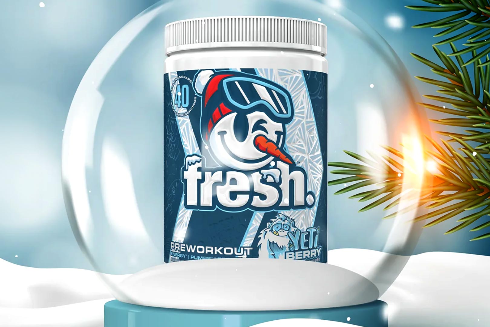 Yeti Berry Fresh Pre Workout