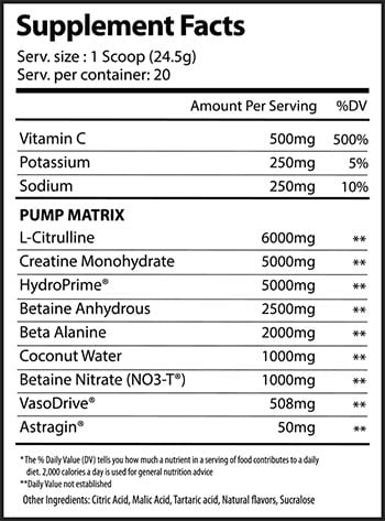 Alpha Supps Pump N Label