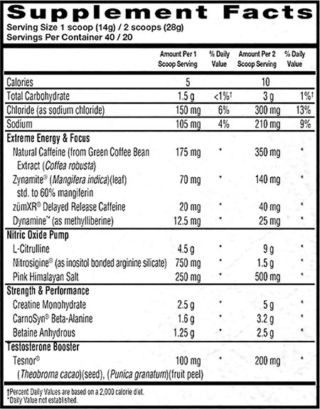 Bodytech Altered Savage Label