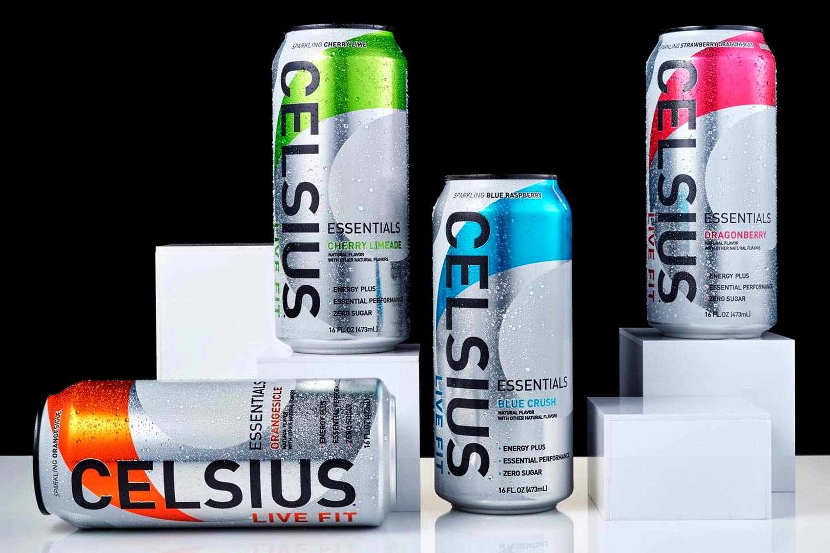 Celsius Essentials Energy Drink Outside Of 7 Eleven