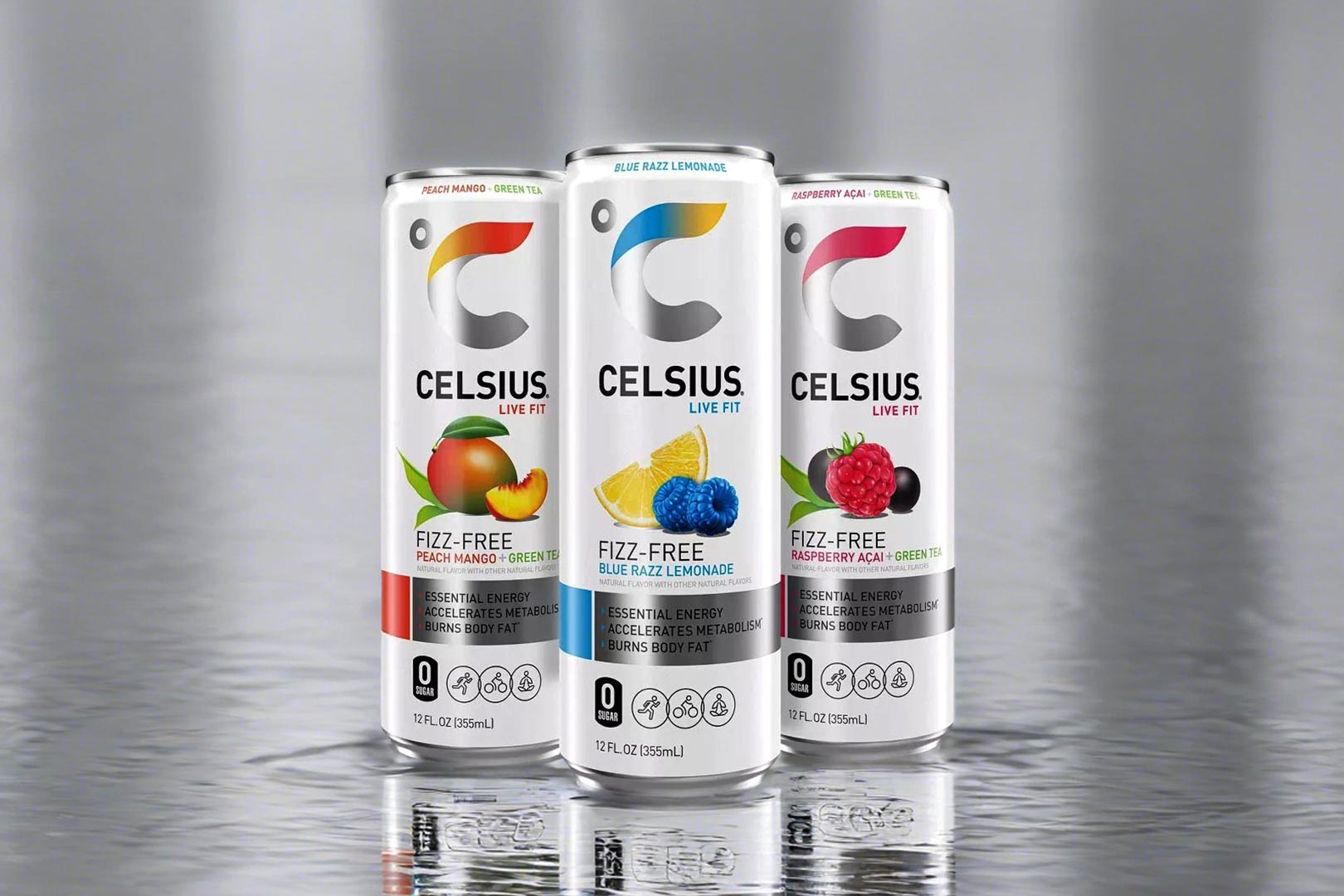 Celsius Fizz Free Family Rebrand