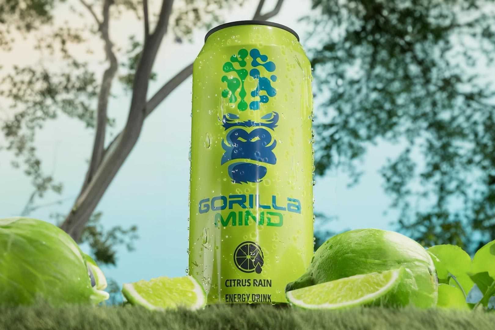 Citrus Rain Gorilla Mind Energy Drink