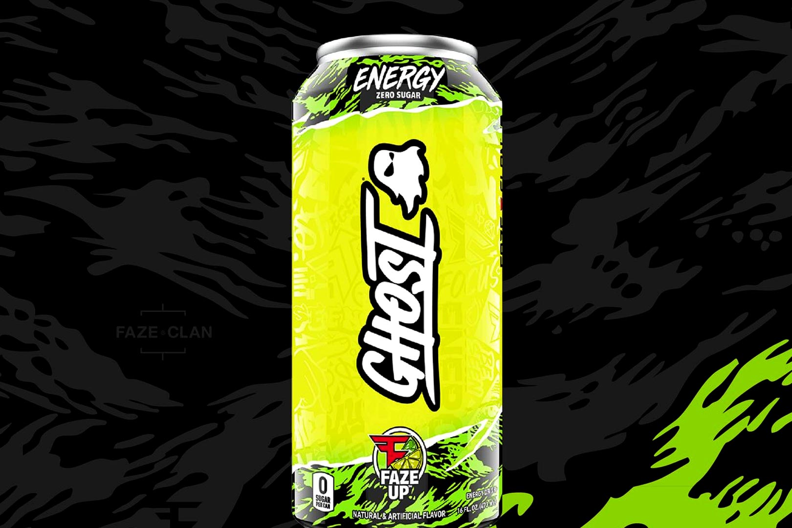 Faze Up Separate From Citrus Ghost Energy Drink