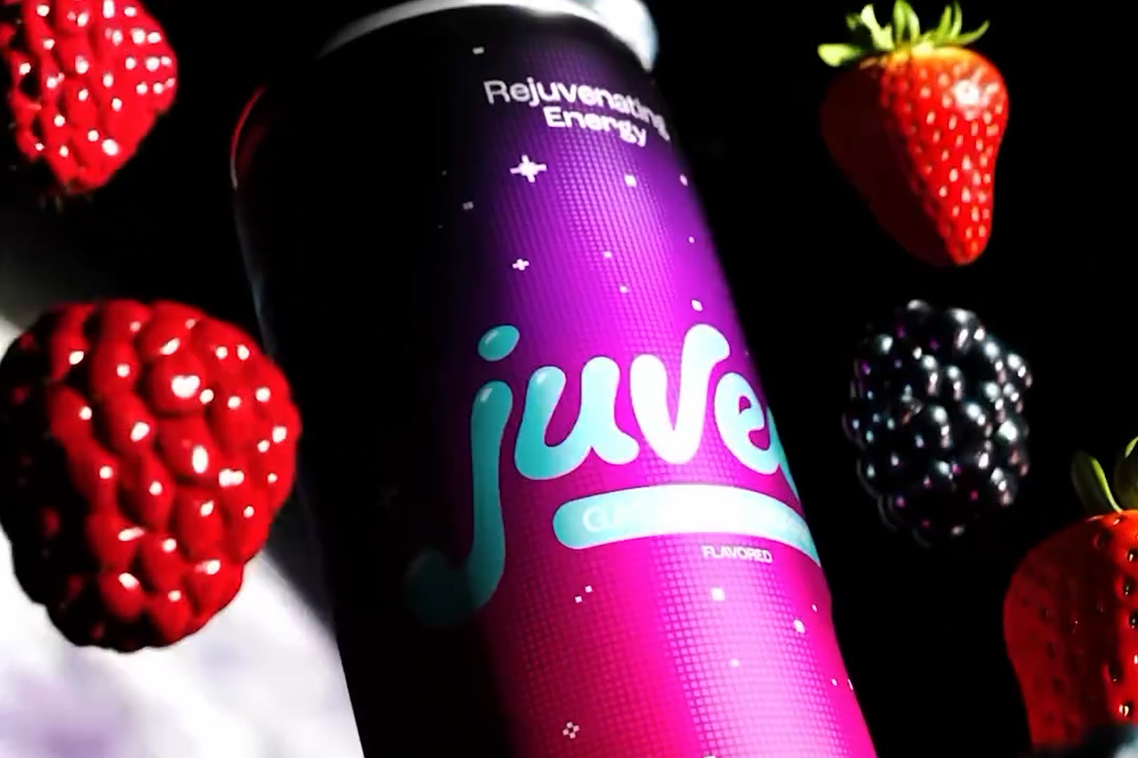 Galactic Berry Juvee Energy Drink