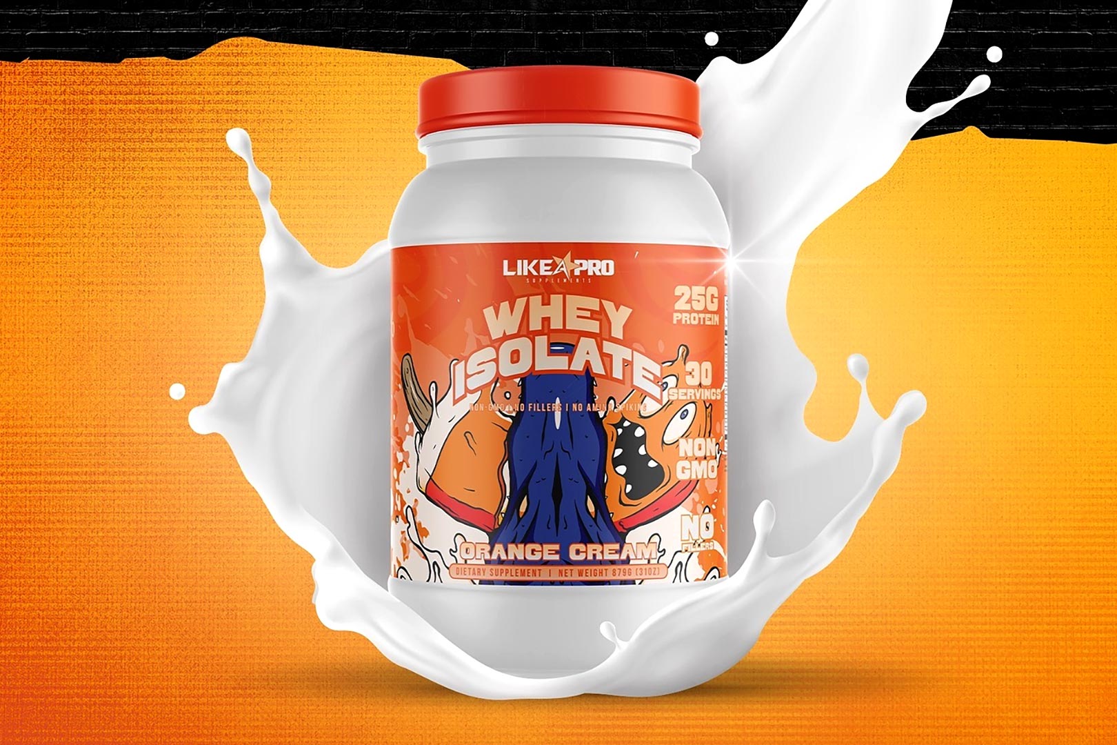 Like A Pro Orange Cream Whey Isolate