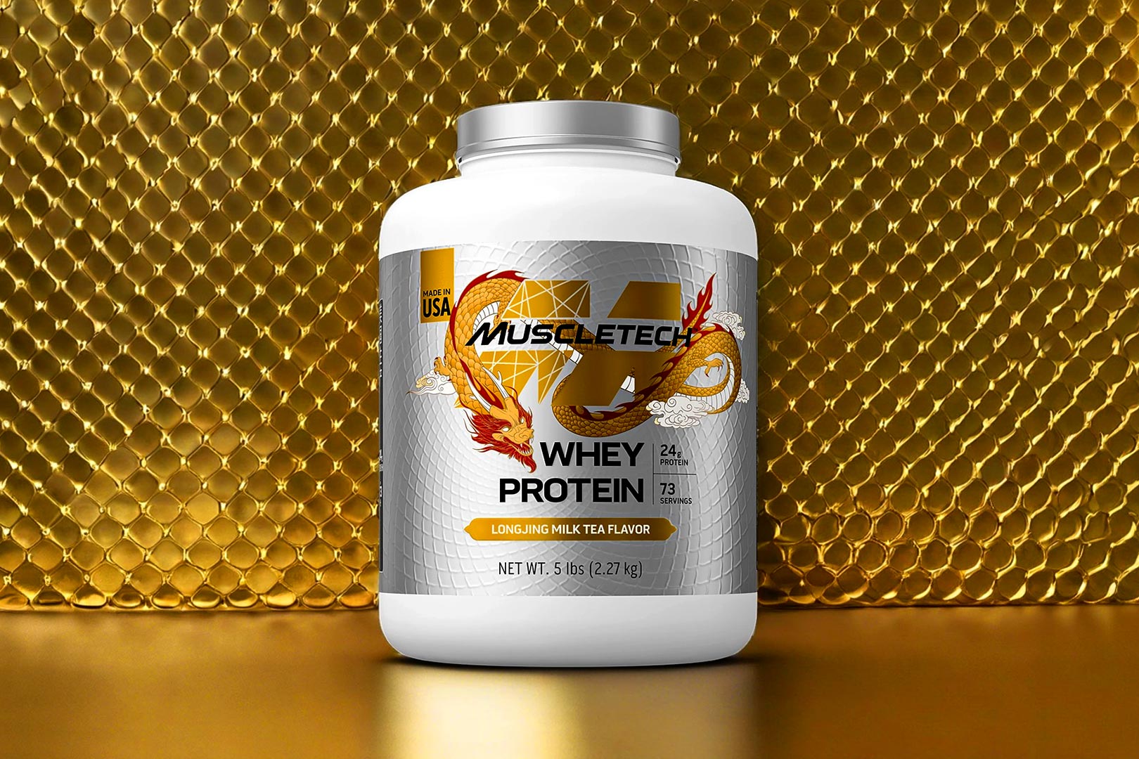 Muscletech Longjing Milk Tea Whey Protein