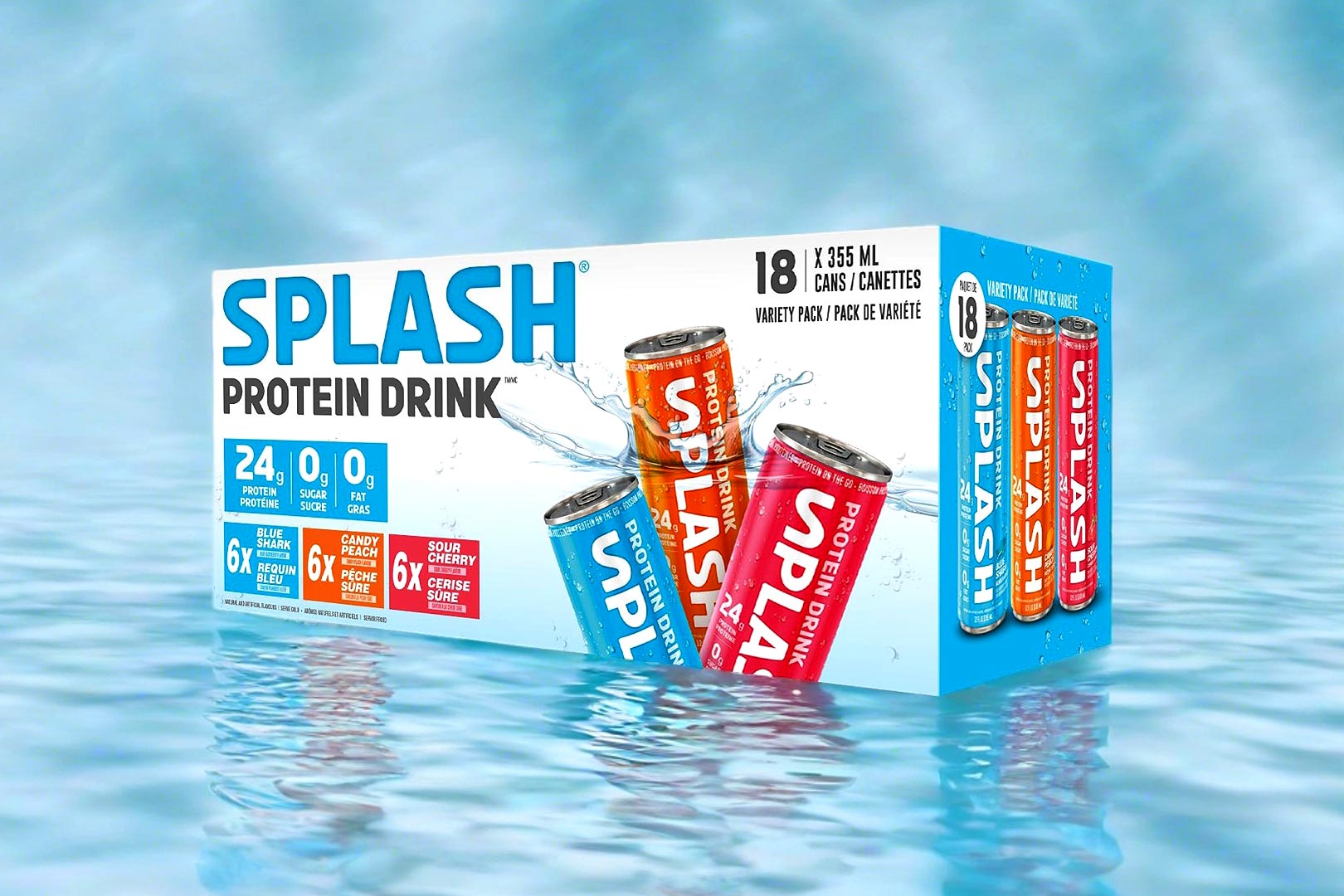 Revolution Nutrition Costco Bundle Splash Protein Drink