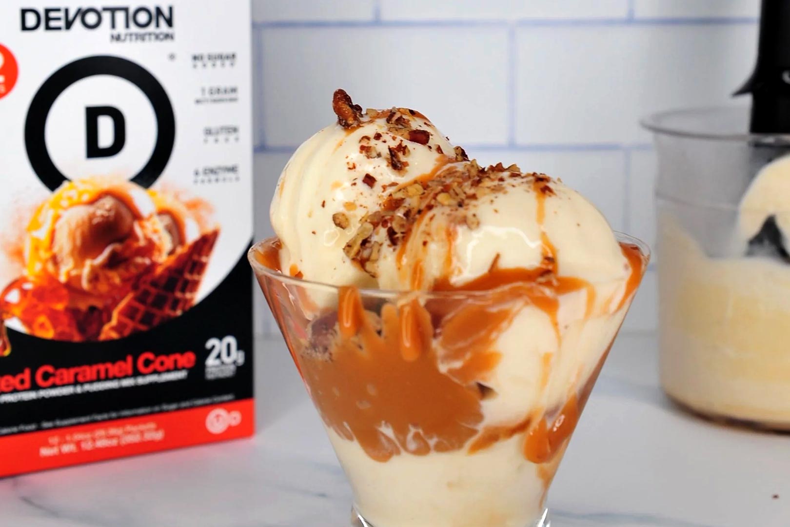 Salted Caramel Cone Devotion Protein