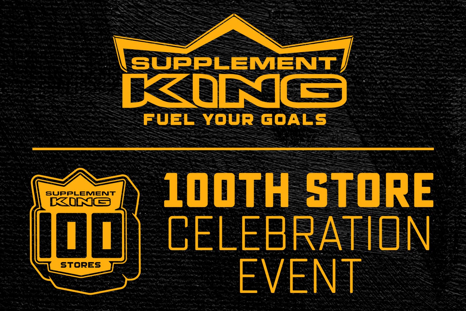 Supplement King 100th Store Celebration