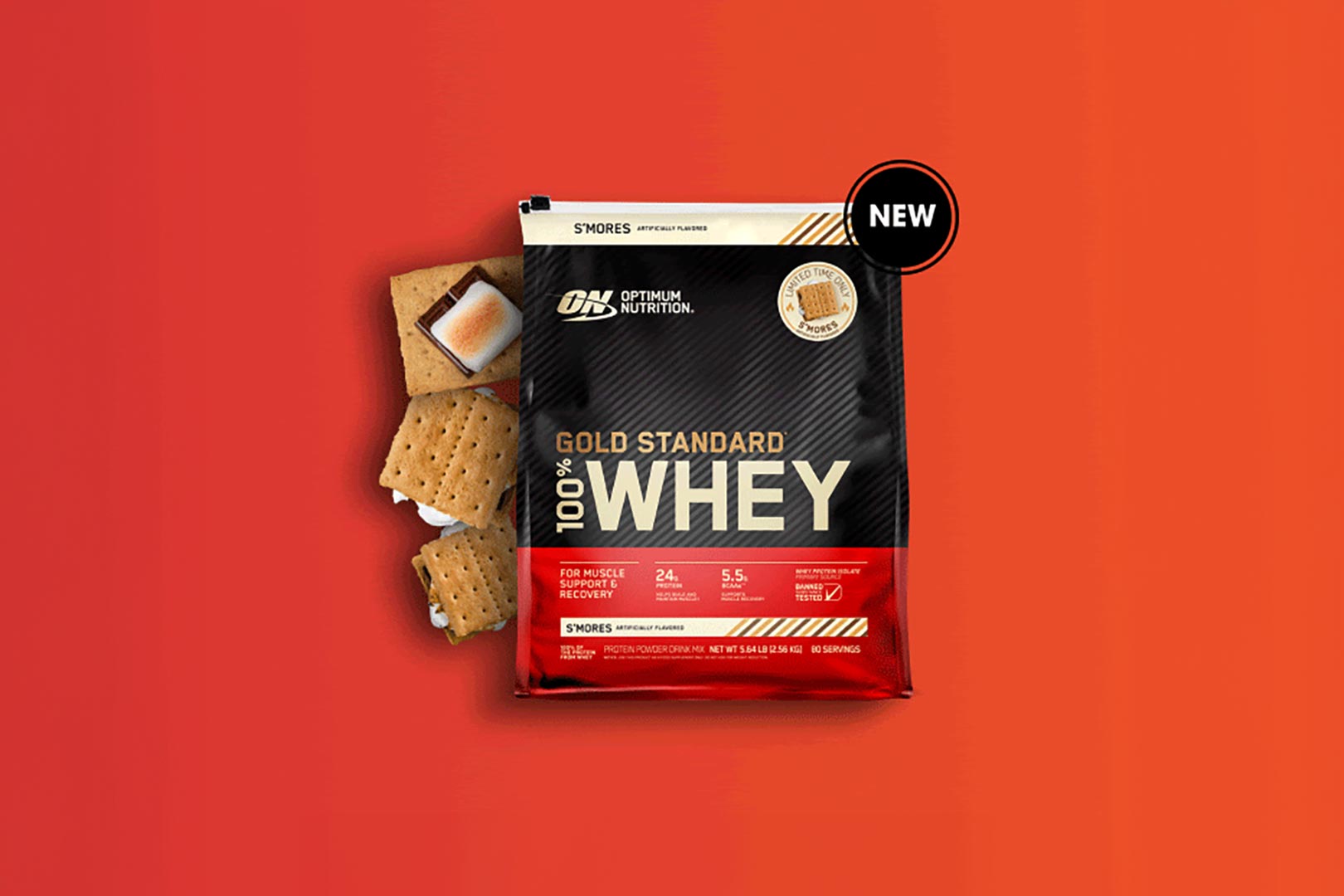 Where To Buy Optimum Smores Gold Standard Whey Bag