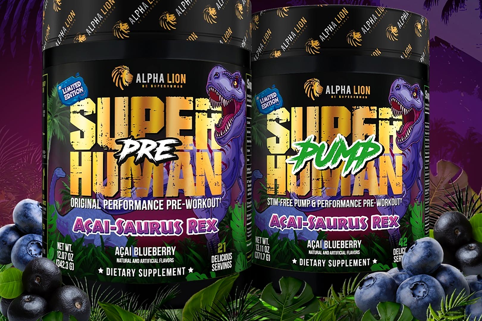 Alpha Lion Acai Saurus Rex