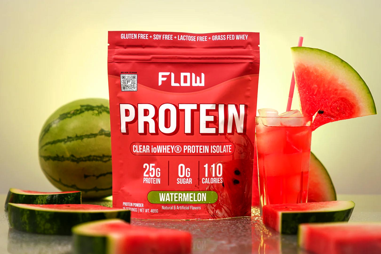 Flow Clear iowhey Protein powder