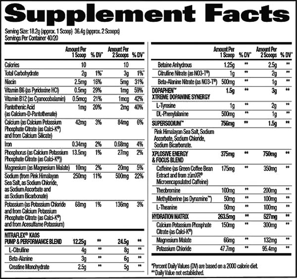 Gat Nitraflex Kaos Label